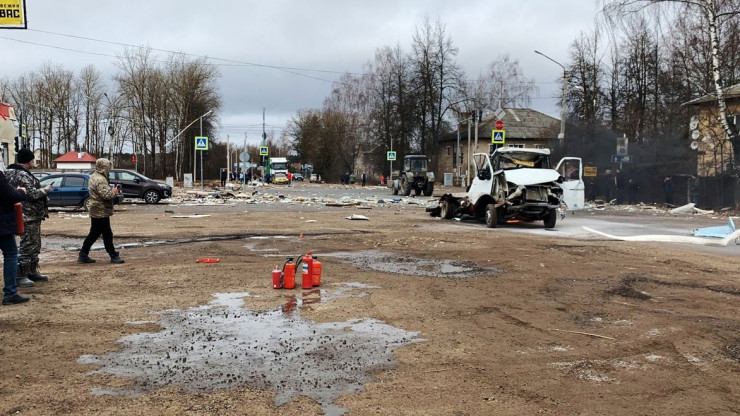 В администрации прокомментировали ЧП со взрывом ГАЗели в городе Конаково - новости ТИА